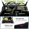 24V 2 Seater Ride On UTV Car, 4WD Electric Off-Road Truck with Sun Shade, Side By Side Battery Powered Toy Car with Remote Control, Music, Lights - 4 of 4