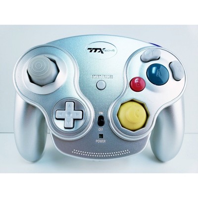 silver gamecube controller