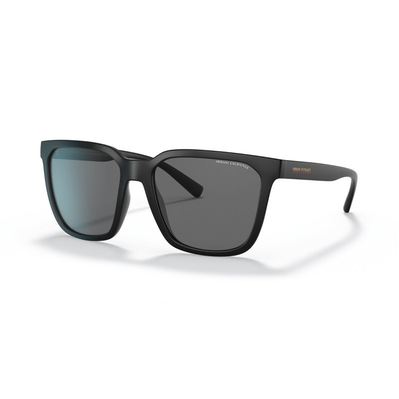 Armani Exchange AX4108S 57mm Male Rectangle Sunglasses Polarized, 1 of 7