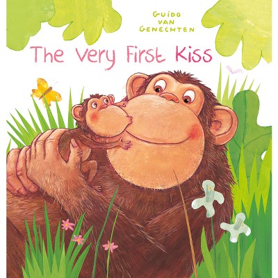 The Very First Kiss - by  Guido Van Genechten (Board Book)