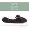 Kitty Cat Pom Womens Animal Cozy Indoor Plush Lined Non Slip Fuzzy Soft Slipper - Medium - 4 of 4