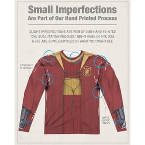 Men's Harry Potter Gryffindor Quidditch Original Long Sleeve Costume T-Shirt - 1 of 4