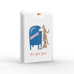 You Got Fans Greeting Card Pack Set (8 ct.) by Ramus & Co - 1 of 4