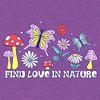 Girl's Lost Gods Find Love in Nature T-Shirt - 2 of 4