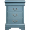 NicBex 3 Drawers Nightstand Modern Bedside Table with Storage End Table for Living Room, Bedroom, Study - 2 of 4