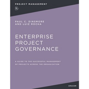 Enterprise Project Governance - by  Paul C Dinsmore & Luiz Rocha (Paperback) - 1 of 1
