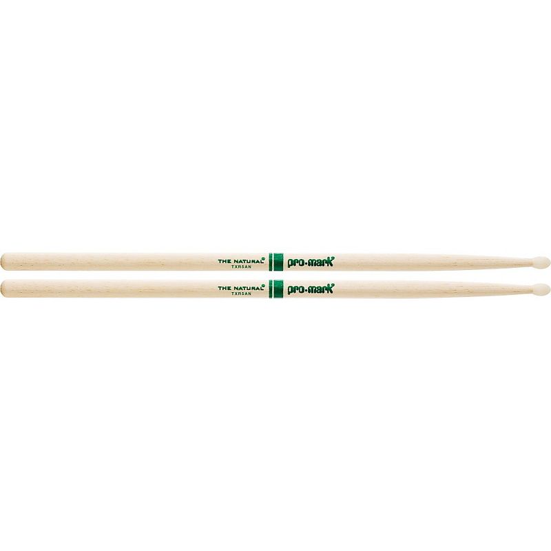 Promark Natural Hickory Drumsticks Nylon 5A, 1 of 6