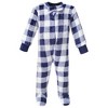 Hudson Baby Infant Boys Plush Sleep and Play, Football - 4 of 4