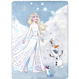 Northwest Frozen Silk Touch Throw Blanket, 46" x 60", Snow Play Multicolored - 1 of 4