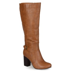 Journee Collection Wide Calf Women's Carver Boot - 1 of 4