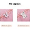 Personal item bag fits personal item size 17.7 x 6.3 x 12.6 foldable travel hand luggage bag,lightweight, for both men and women - 3 of 4
