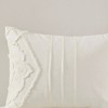 Gracie Mills Dean Chenille Geometric 3-Piece Cotton Comforter Set - 3 of 4