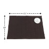 Carnation Home Fashions Medium-Sized, Memory Foam Bath Mat - 16x24" - 2 of 4