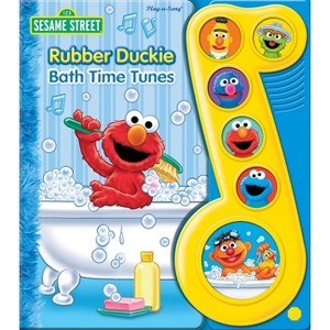 Sesame Street - Rubber Duckie Bath Time Tunes - Little Music Note Sound Book (Board Book) - 1 of 4
