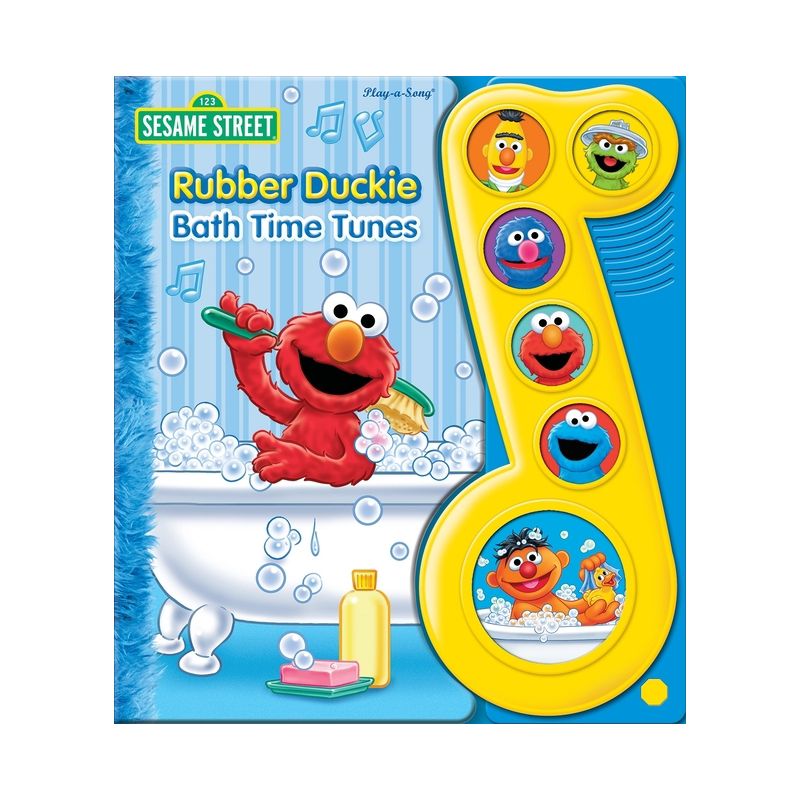 Sesame Street - Rubber Duckie Bath Time Tunes - Little Music Note Sound Book (Board Book), 1 of 5