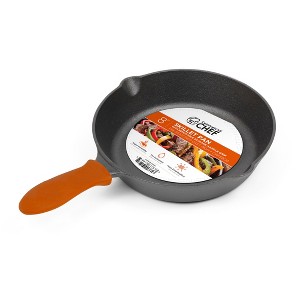 COMMERCIAL CHEF Pre-Seasoned Cast Iron Skillet - 1 of 4