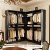Aheaplus Closet System with 2 Hanging Rods - 2 of 4