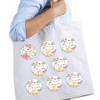 Big Dot of Happiness Wildflowers Bride - 3 inch Boho Floral Bridal Shower and Wedding Party Badge - Pinback Buttons - Set of 8 - 2 of 4