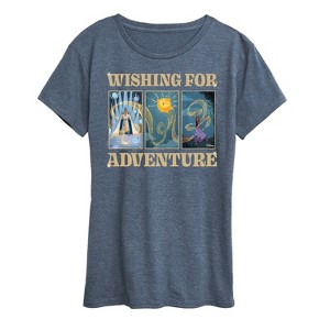 Women's - Disney - Wishing For Adventure Short Sleeve Graphic T-Shirt - 1 of 4