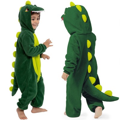 Joyfy Halloween Baby Animal Costume, Toddler Dinosaur Jumpsuit, Plush Jumpsuit Infants Romper Halloween Costume
