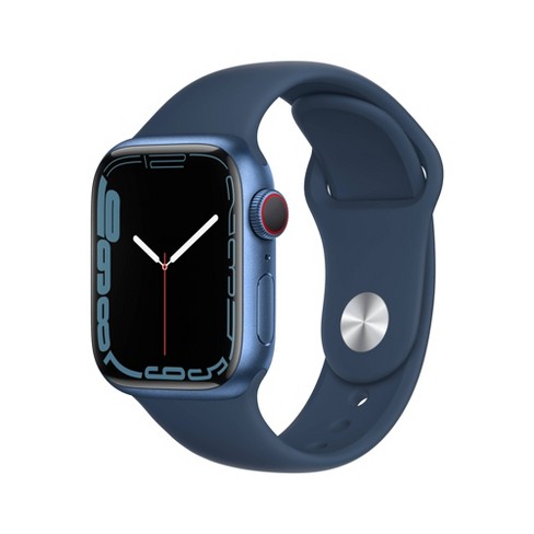 Apple Watch Series 7 Gps + Cellular, 41mm Blue Aluminum Case With