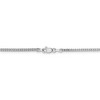 Black Bow Jewelry 1.5mm, 14k White Gold, Solid Franco Chain Necklace - 4 of 4