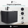 Caskvalley Modern Bathroom Vanity with Straight Fluted Design - Sink Included - 4 of 4