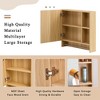 Dexmalle Burly Wood Bathroom Mirror Cabinet Wall Mounted - 4 of 4