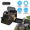 iMountek "Expandable Pet Carrier Bag – Airline Approved, Collapsible Soft Carrier for Cats & Dogs with Fleece Pad" Black - 2 of 4