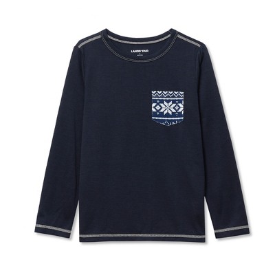Lands' End Kids Soft Jersey Sleep Top