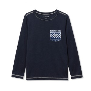 Lands' End Kids Soft Jersey Sleep Top - 1 of 2