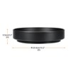 Unique Bargains Rotating Metal Condiment Turntable Lazy Susan Spice Rack Black - 4 of 4