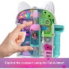 Polly Pocket Micro Dolls and Playset, Gabby’s Dollhouse Compact with 9 Accessories & Pet Cat Friends - 4 of 4