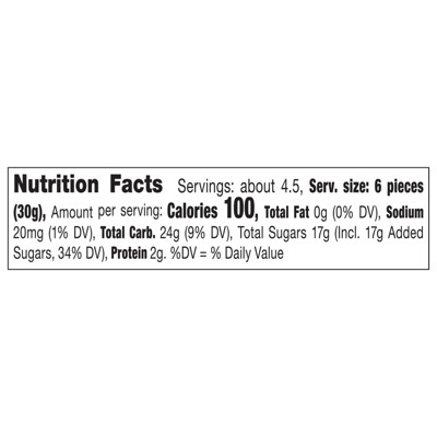 Galerie Cherries Bin Box Gummy Candies - 5oz