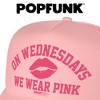 Mean Girls Wednesdays We Wear Pink Foam Trucker Cap Pink - 4 of 4