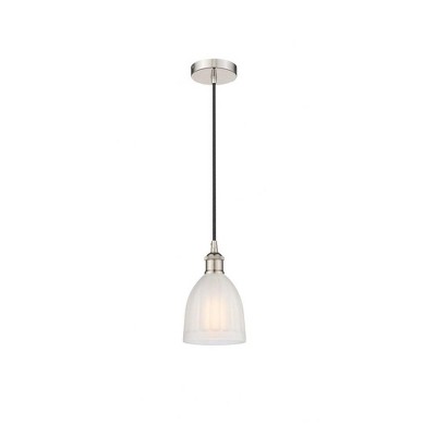 Brookfield - 1 Light Cord Hung Mini Pendant In Industrial Style-9.75 Inches Tall and 5.75 Inches Wide