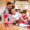 iMountek"Kids Busy Board Sensory Activity Toy - Montessori Learning Toy for Toddlers & Preschoolers"NavyBlueDarkBlue&Pink - 4 of 4