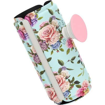 PopThirst Slim Can Holder - Retro Wild Rose