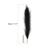 Unique Bargains Party Wall Vase Wedding Decor Fluffy Faux Pampas Grass 5 Pcs - 2 of 4