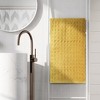 Unique Bargains Cotton Waffle Soft Absorbent Hand Towels for Bathroom 14" x 32" 4 Packs - 2 of 4