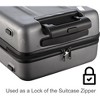 Attop Double Small Carabiner Clips - Theft Deterrent - Holding Zipper Closed - Zipper Pull Replacement - 4 of 4