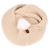 Mio Marino | Women's Cable Knit Infinity Circle Scarf - 2 of 3