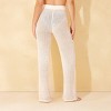 Women's Crochet Cover Up Pants - Shade & Shore™ - 2 of 4