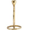 Sagebrook Home Round Ring Taper Candle Holder - Contemporary Circular Abstract Metal Candle Display for Home - 3 of 4