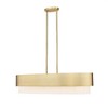 Z-Lite Counterpoint 5 - Light Island Pendant Light in  Modern Gold - 3 of 4