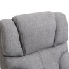 Okak Extra Wide Comfy Chair with Adjustable Height, Ergonomic Office Chair with Padding Armrest, Criss Cross Chair for Home, Office - 4 of 4