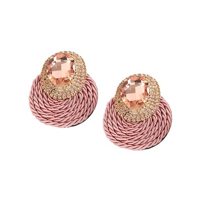 SOHI Women's Rope Drop Earrings
