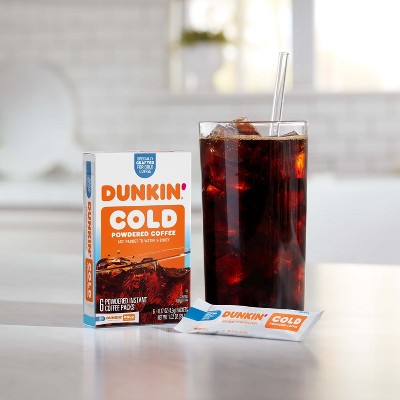 Dunkin&#39; Medium Roast Instant Cold Powder Black - 6ct_3