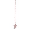 SHINE by Sterling Forever Triple Layer Triangle Drop Chain Necklace - 2 of 2