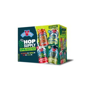 Victory Brewing Hop Supply IPA Mixed Pack - 12pk/12 fl oz Cans - 1 of 3